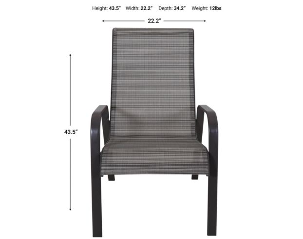 Stackable deck online chairs