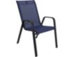 Golden Hill Navy Stackable Sling Chair small image number 2