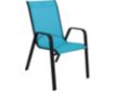 Golden Hill Turquoise Stackable Sling Chair small image number 2