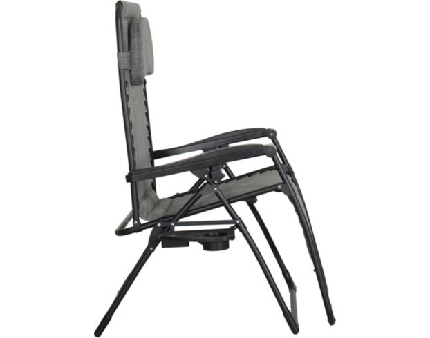 Red Line Creation Gray Oversized Zero Gravity Chair large image number 4
