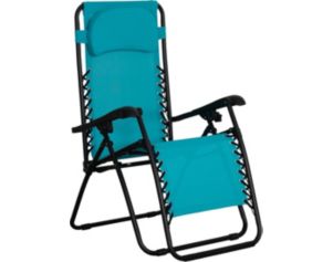 Red Line Creation Turquoise Oversized Zero Gravity Chair
