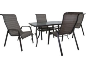 Red Line Creation 5-Piece 30X62 Inch Outdoor Dining Set