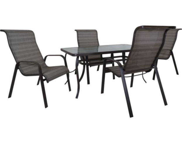 Red Line Creation 5-Piece 30X62 Inch Outdoor Dining Set large image number 1