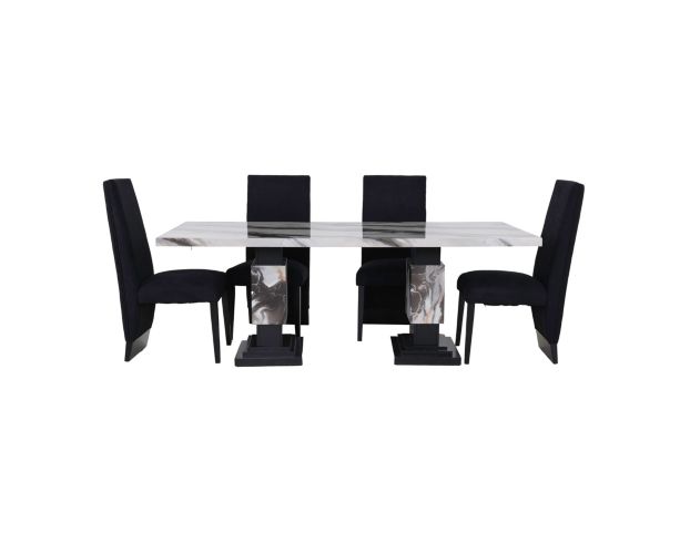 Global D12 Collection 5-Piece Dining Set large image number 1