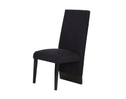 Global Furniture D12 Collection Black Velvet Dining Chair