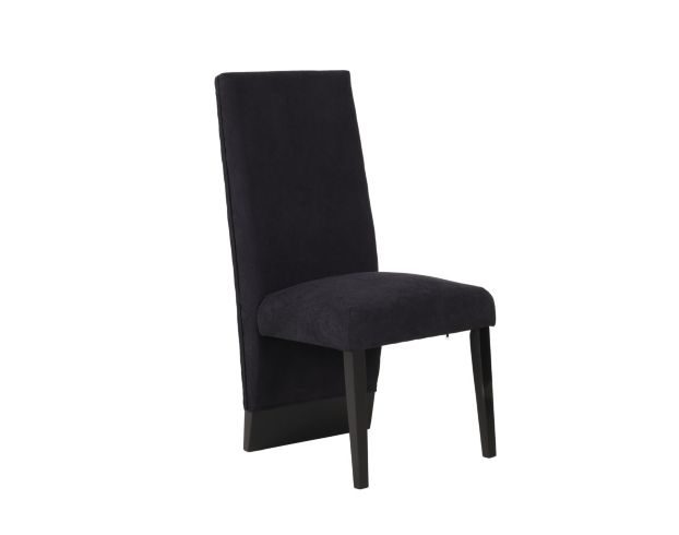 Global Furniture D12 Collection Black Velvet Dining Chair large image number 5