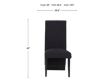 Global Furniture D12 Collection Black Velvet Dining Chair small image number 6