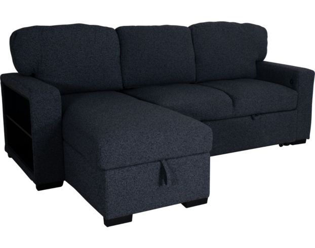 Global U0202 Collection Dark Gray 2-Piece Sleeper Sectional large image number 4