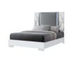 Global Ylime White Marble Queen Bed small image number 2