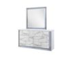 Global Ylime White Marble 4-Piece Queen Bedroom Set small image number 7