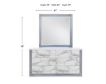 Global Ylime White Marble 4-Piece Queen Bedroom Set small image number 12