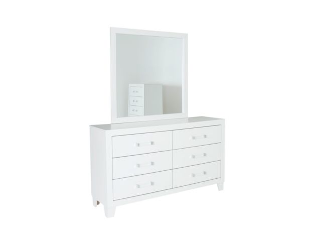 Global Luccia Dresser with Mirror large image number 1