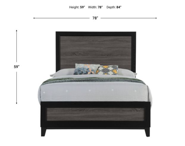 Global Lisbon 4-Piece King Bedroom Set large image number 17