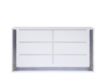 Global Ylime Smooth White Dresser small image number 1