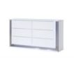 Global Ylime Smooth White Dresser small image number 2