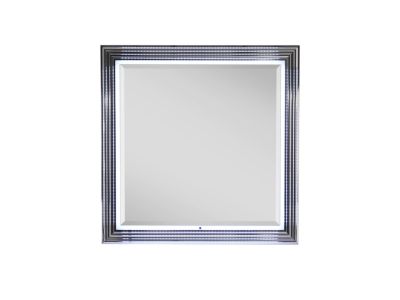 Global Ylime Smooth White Dresser Mirror Homemakers