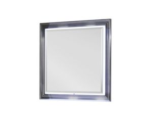 Global Ylime Smooth White Dresser Mirror