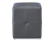 Global Ylime Dark Gray Vanity Stool small image number 1