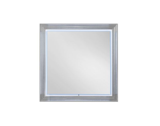 Global Ylime White Marble Dresser Mirror large image number 1