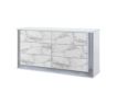 Global Ylime White Marble Dresser small image number 2