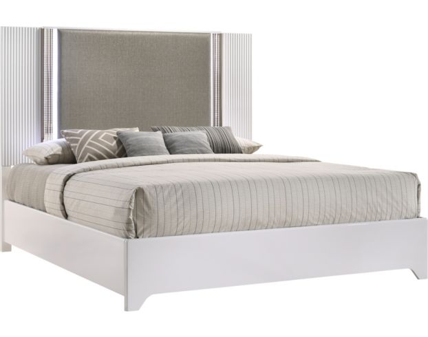 Global Aspen White King Bed large