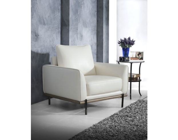 Global U858 Blanche White Chair large image number 2
