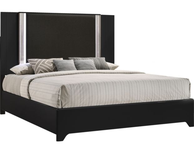 Global Aspen Black King Bed large