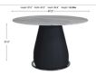 Global 844 Collection Round Dining Table small image number 3
