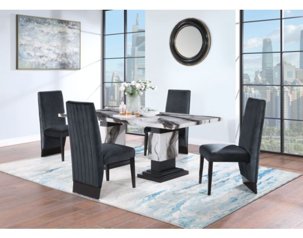 Crushed velvet kitchen online chairs