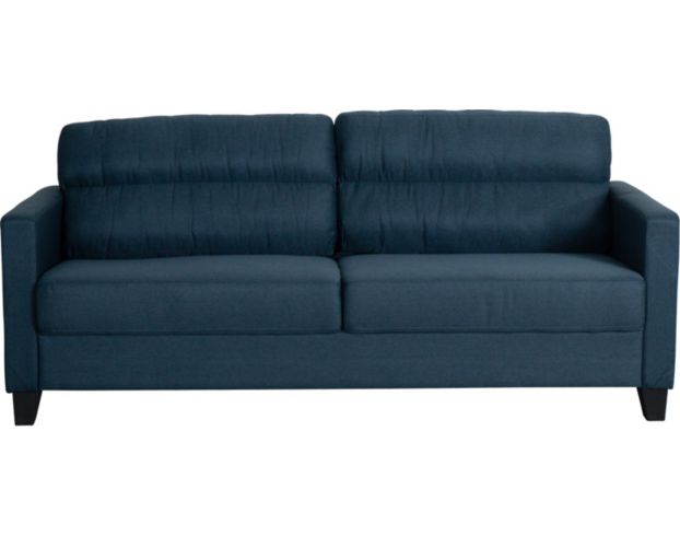 Global U1207 Collection Blue Sofa large image number 1