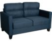 Global U1207 Collection Blue Loveseat small image number 2
