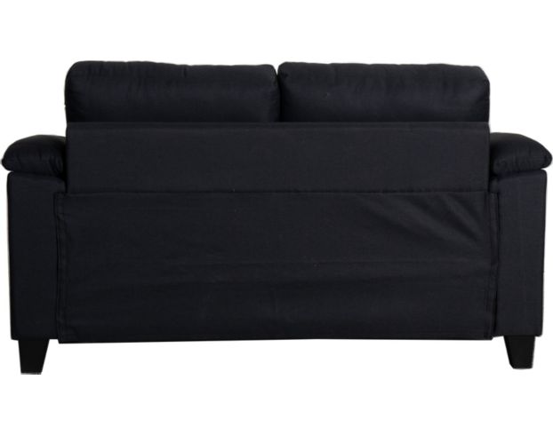 Global U1543 Collection Charcoal Loveseat large image number 4