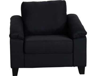 Global U1543 Collection Charcoal Chair