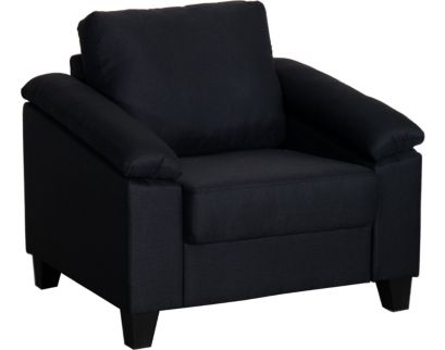 Global U1543 Collection Charcoal Chair