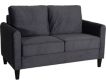 Global U9723 Collection Charcoal Loveseat small image number 2