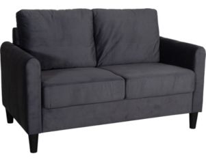 Global U9723 Collection Charcoal Loveseat