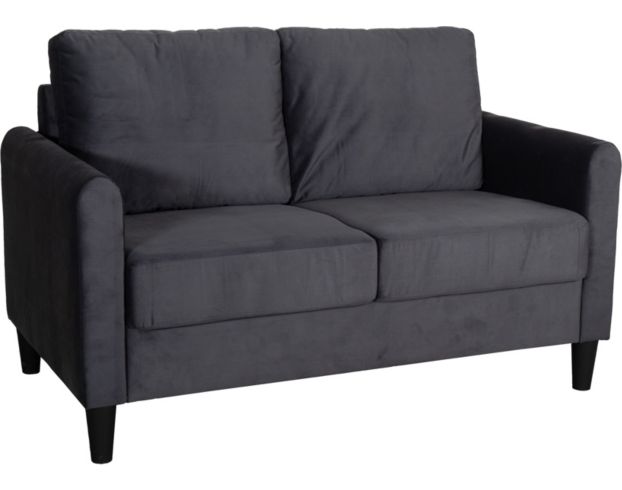 Global U9723 Collection Charcoal Loveseat large image number 2