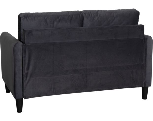 Global U9723 Collection Charcoal Loveseat large image number 4