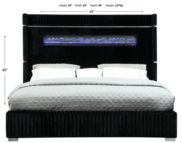 Global 2215 Collection Queen Bed large image number 8