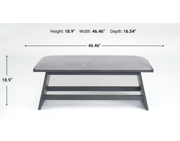 Global Furniture 8192 Collection Dining Bench large image number 4