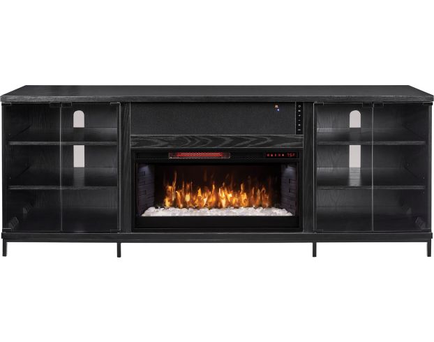 Black deals media fireplace