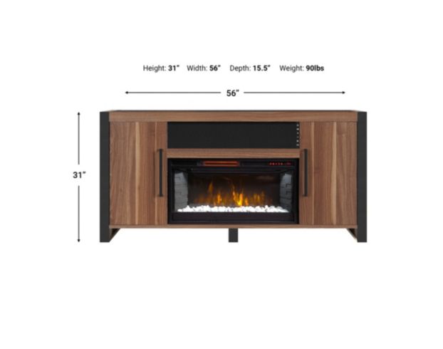 Greentouch Usa Monterey Electric Fireplace TV Stand large image number 6