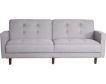 Rize Home 8 Button Tufted Beige Sleeper Sofa small image number 1
