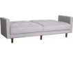 Rize Home 8 Button Tufted Beige Sleeper Sofa small image number 3