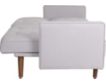 Rize Home 8 Button Tufted Beige Sleeper Sofa small image number 6