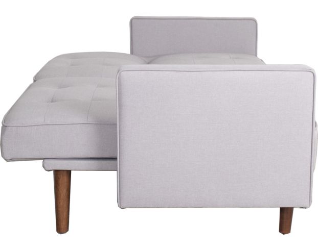 Rize Home 8 Button Tufted Beige Sleeper Sofa large image number 6