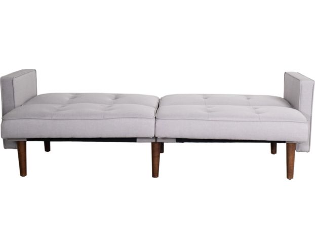 Rize Home 8 Button Tufted Beige Sleeper Sofa large image number 8
