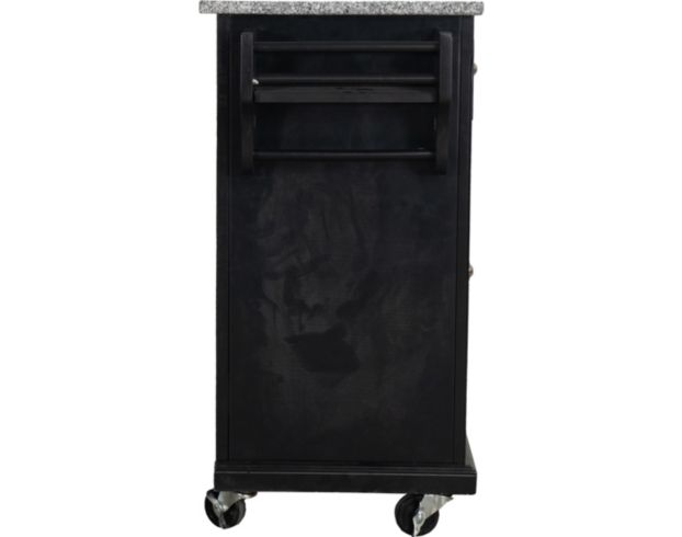 Rize Home Glenwillow Black & Gray Kitchen Cart large image number 4
