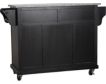 Rize Home Glenwillow Black & Gray Kitchen Cart small image number 5