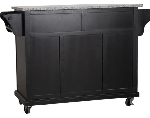 Rize Home Glenwillow Black & Gray Kitchen Cart large image number 5